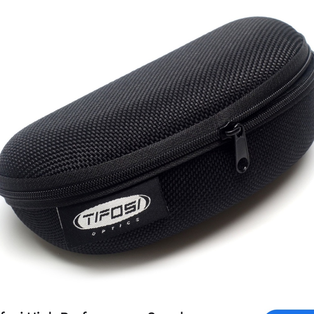 Tifosi High Performance Sunglass Case with Polarized Brown Lens and Clear Lens